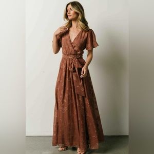 Baltic Born Mauve Maxi Dress